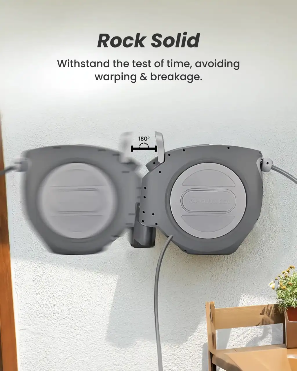 I Series Retractable Garden Hose Reel - Upgrade
