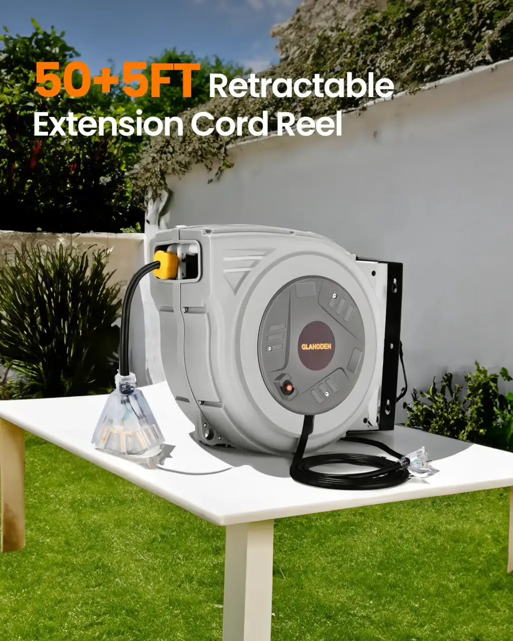 Retractable Extension Cord Reel