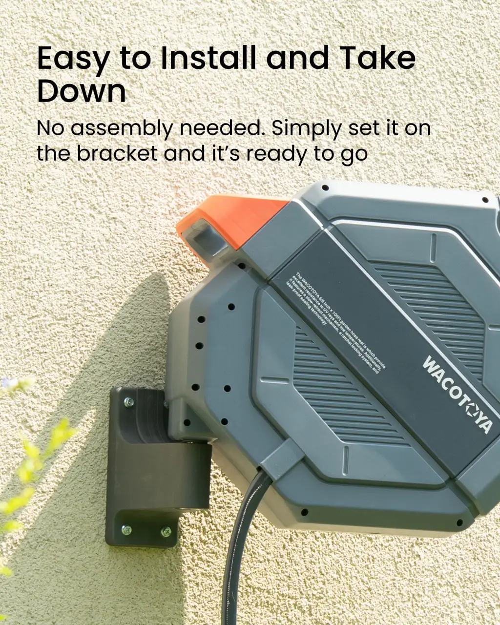 Retractable Garden Hose Reel