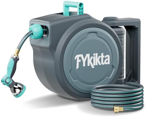 FYKIKTA 65 FT Retractable Garden Hose Reel — product image 2