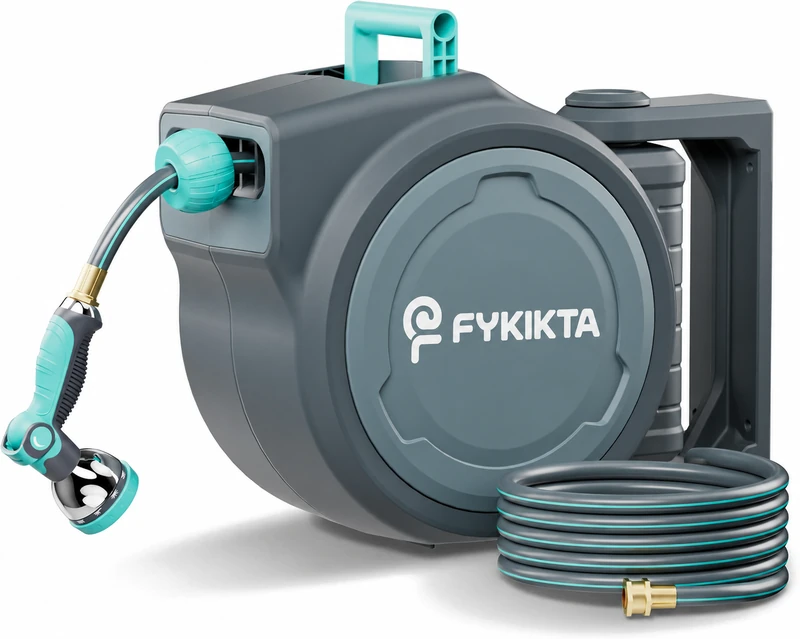 FYKIKTA 65 FT retractable garden hose reel