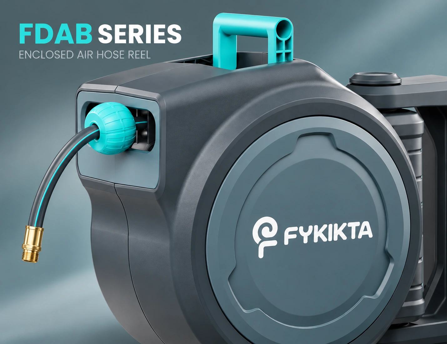 FYKIKTA FDAB series housing and threaded air hose end detail