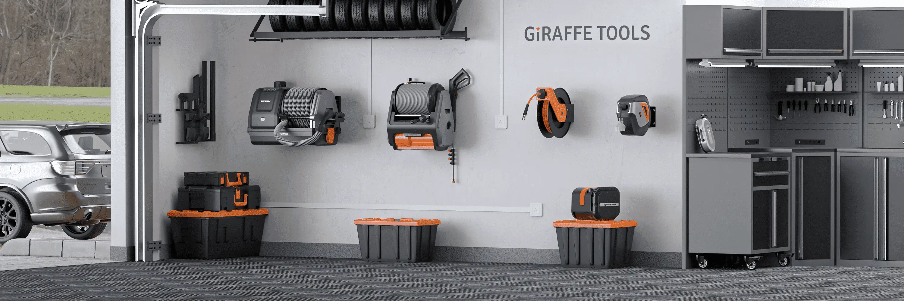 Garage after organization