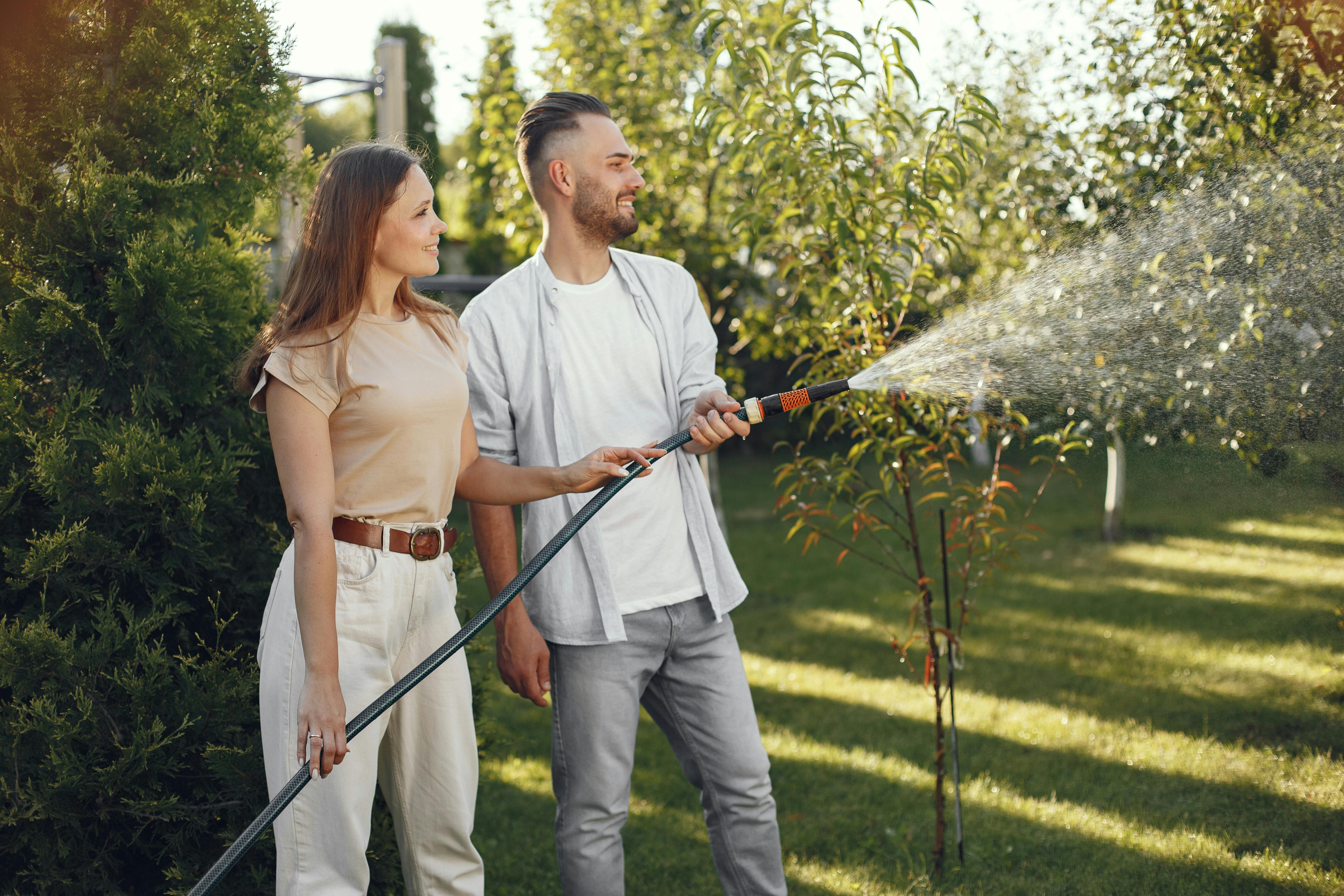 How to Water a Small Garden Without Dragging Hose Across Beds